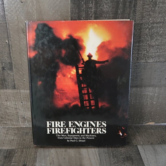 Fire Engines Firefighters HC Paul C. Ditzel 1984 Fire Departments Prevention - Picture 1 of 6